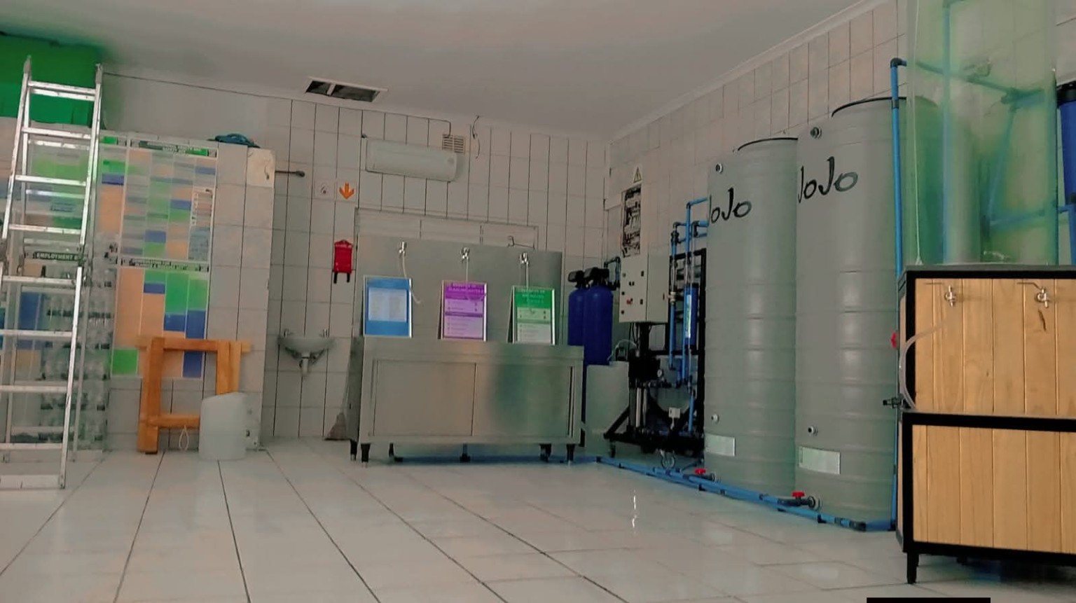 750 LPH Water Refill Store project photograph