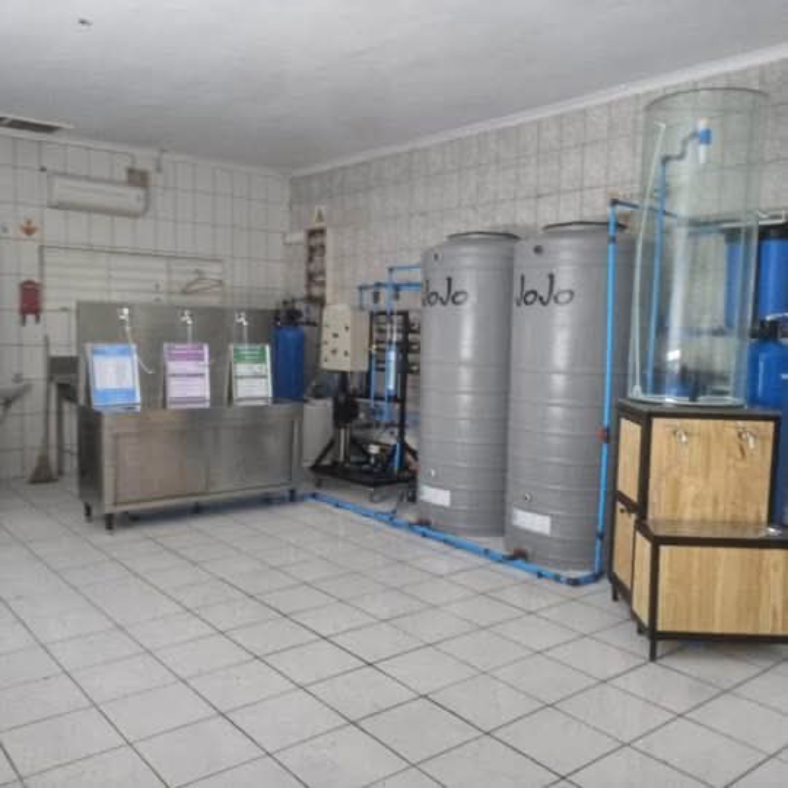 750 LPH Water Refill Store project photograph